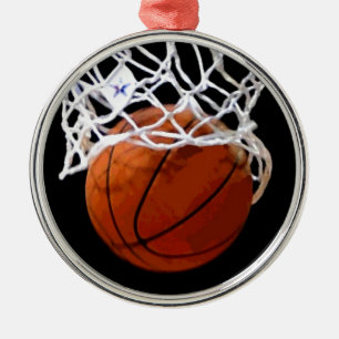 Basketball Julgran Ornament