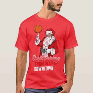 Basketball-julklapp Julafton T Shirt