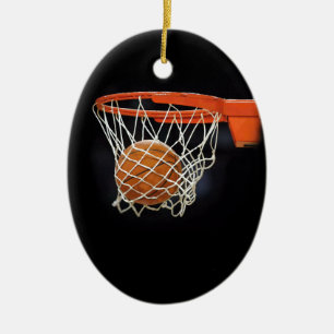 Basketball-julprydnad Julgransprydnad Keramik