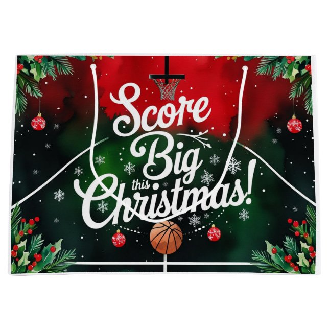 Basketball-jultema för spelaren (Framsidan)