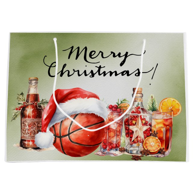 Basketball-jultema för spelaren (Framsidan)