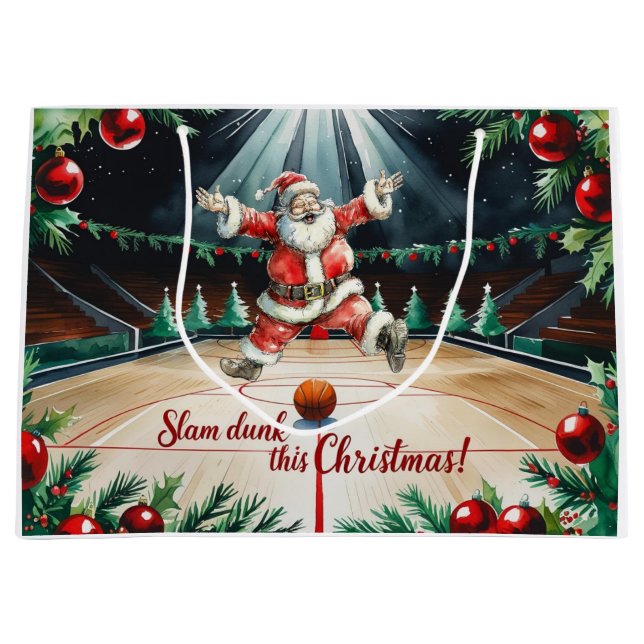 Basketball-jultema för spelaren (Framsidan)