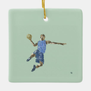 #Basketball #Jump Julgransprydnad Keramik