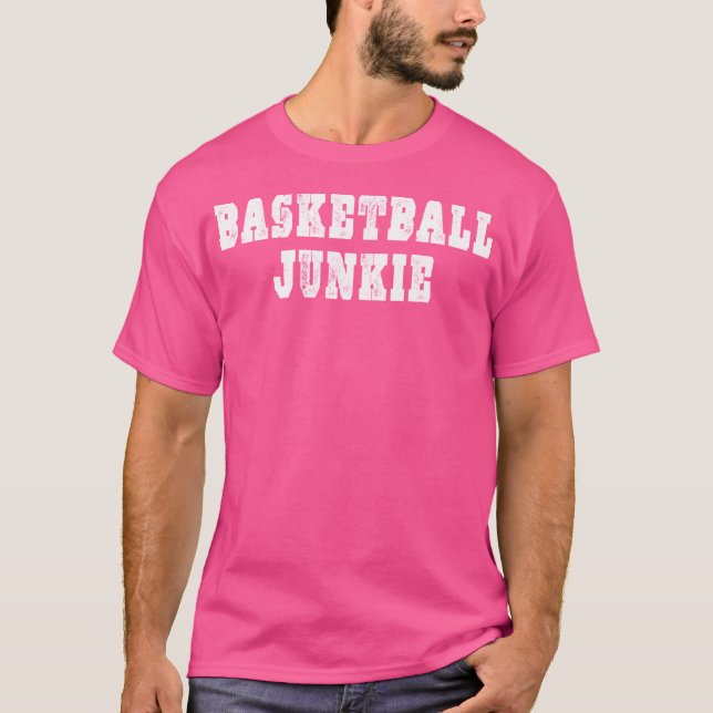 Basketball Junkie T Shirt (Framsida)