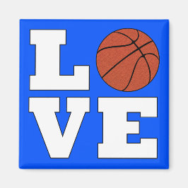 Basketball KÄRLEK Anpassningsbar Färg Basketball F Magnet