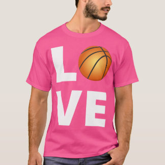 Basketball Kärlek Gift T Shirt