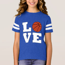 Basketball KÄRLEK Girls Basketball Player Jersey Tröja