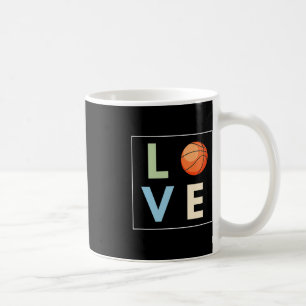 Basketball Kärlek Kaffemugg