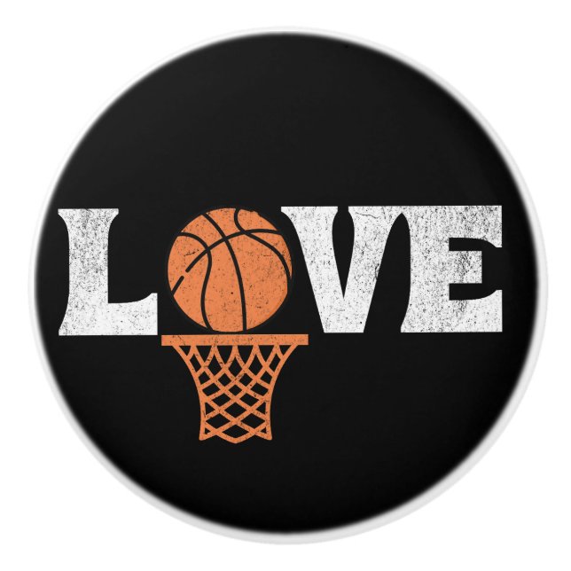 Basketball Kärlek Knopp (Framsidan)