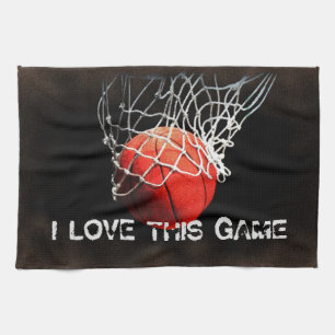 Basketball Kärlek Kökshandduk