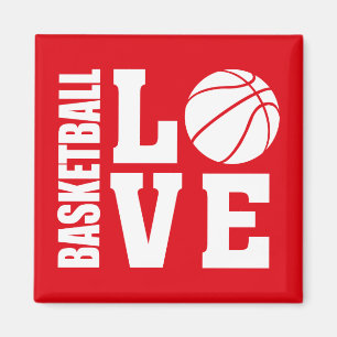 Basketball Kärlek Magnet