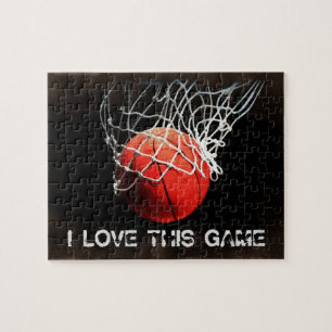 Basketball Kärlek Pussel