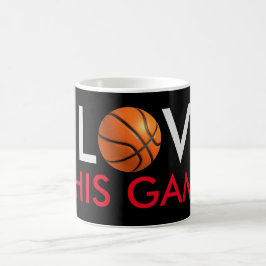 Basketball Kärlek-spel Kaffemugg
