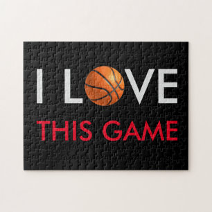 Basketball Kärlek-spel Pussel