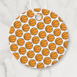 Basketball Kids Sports Party Team Coach Napkins Gåvor Etiketter