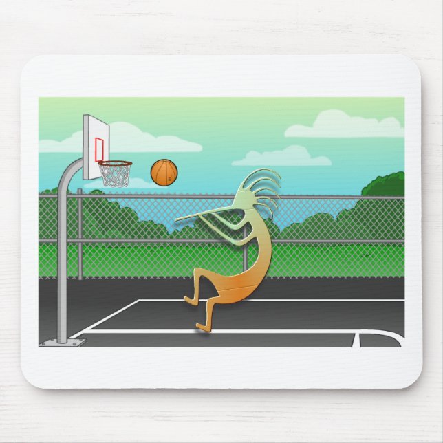 Basketball Kokopelli Musmatta (Framsidan)