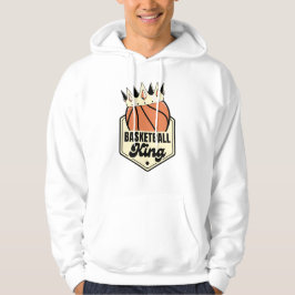Basketball Kung - Krona Street-Stil Design Hoodie