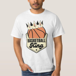 Basketball Kung - Krona Street-Stil Design T Shirt