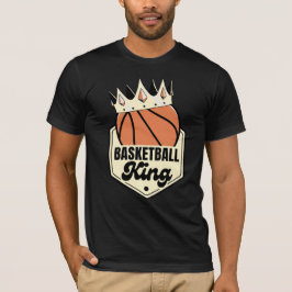 Basketball Kung - Krona Street-Stil Design T Shirt