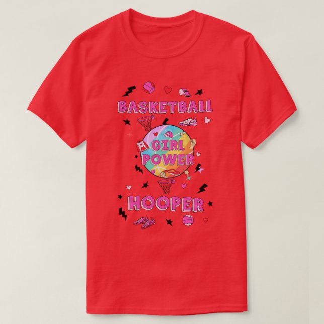 BASKETBALL L POWER HOOPER T SHIRT (Design framsida)