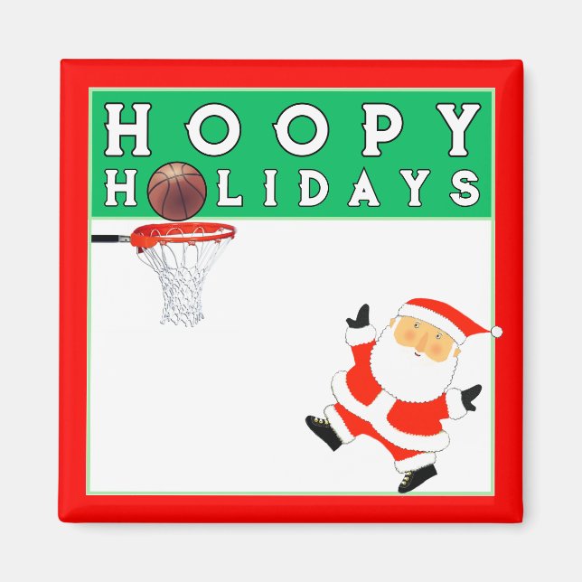 Basketball-lagerbastare Magnet (Framsidan)