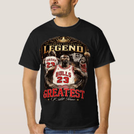 Basketball Legend 23 Grafisk Herr T-Shirt