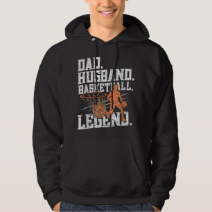 Basketball Legend pappa - Basketball Pappa T-S Hoodie