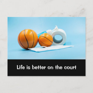 Basketball Life är bättre. Vykort