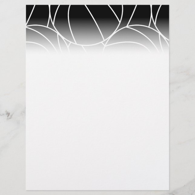 Basketball linjer reklamblad (Framsidan)