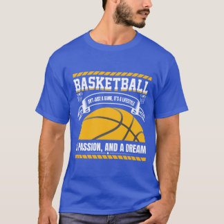 Basketball Livsstil Passion Dröm T-Shirt
