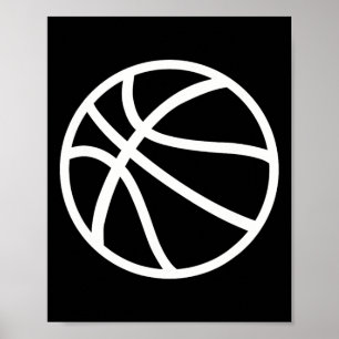 Basketball-logotyp Poster