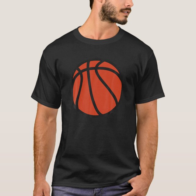 Basketball logotyp T Shirt (Framsida)