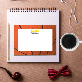 Basketball look Personlig Coach Post-it Block