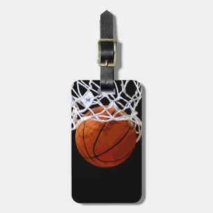 Basketball Luggage Tag - Bag-Märkre Bagagebricka