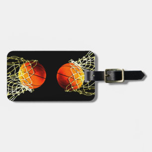 Basketball Luggage Taggs Bagagebricka