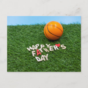 Basketball Lycklig Fars dag kort