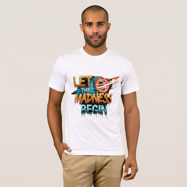 Basketball Madness T-shirt (Hel framsida)