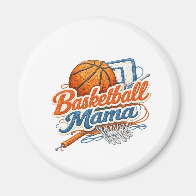 Basketball Mama Magnet (Framsidan)