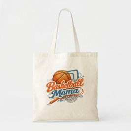 Basketball Mama Tote Bag Tygkasse
