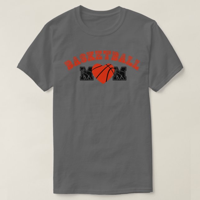 Basketball Mamma 9 T Shirt (Design framsida)