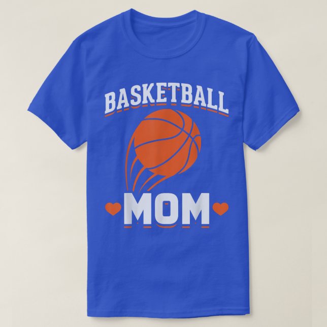 Basketball Mamma Basketball Player Basketball T Shirt (Design framsida)