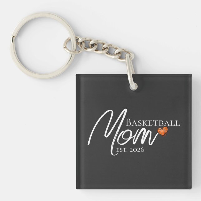 Basketball Mamma Etablerad Present  (Framsidan)