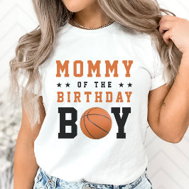 Basketball Mamma Födelsedagsfest överordnad T Shirt