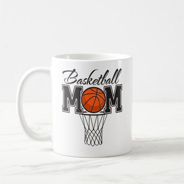 Basketball Mamma Kaffemugg (Vänster)