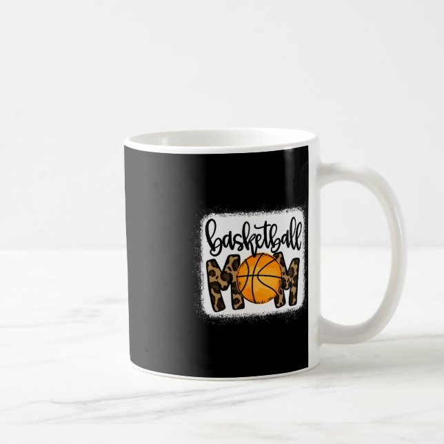 Basketball Mamma Leopard Basketball Mamma Kaffemugg (Höger)