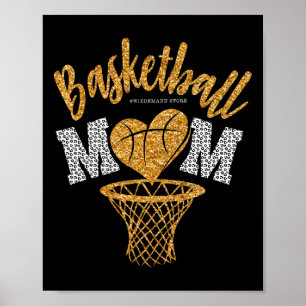 Basketball Mamma Leopard Basketball Senior Mamma 2 Poster