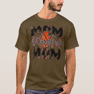 Basketball Mamma leopard blixt basketboll g T Shirt