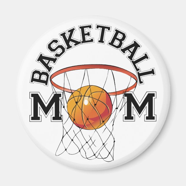 Basketball Mamma Magnet (Framsidan)