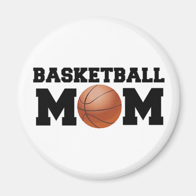 Basketball Mamma Magnet (Framsidan)