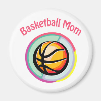 Basketball Mamma Magnets Magnet
